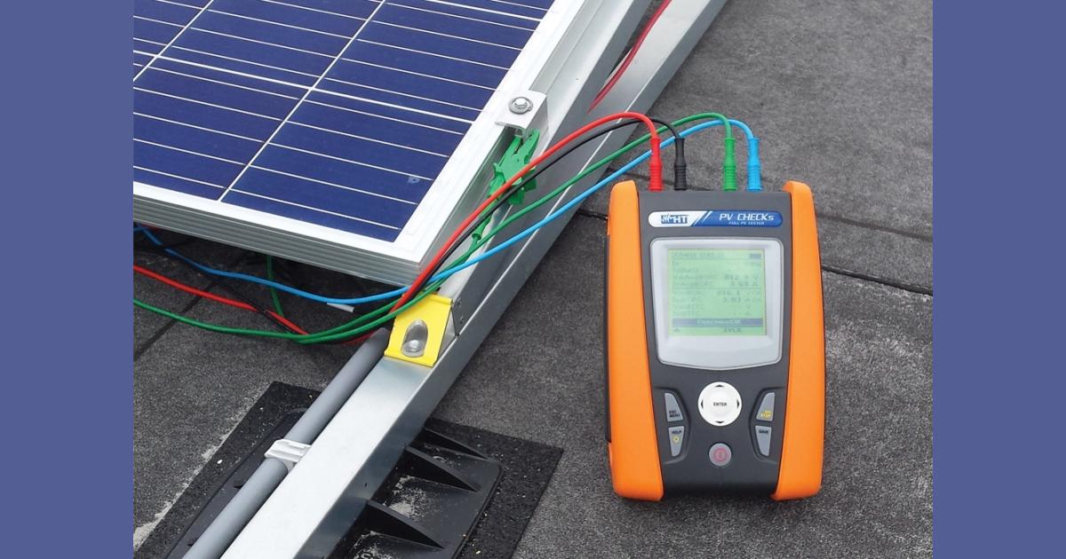 Pv Instrument Meetapparatuur voor PV-systemen | Veilig testen | EURO-INDEX