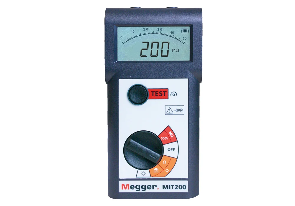 Megger MIT200 isolatieweerstandtester Megger MIT200 isolatieweerstandtester