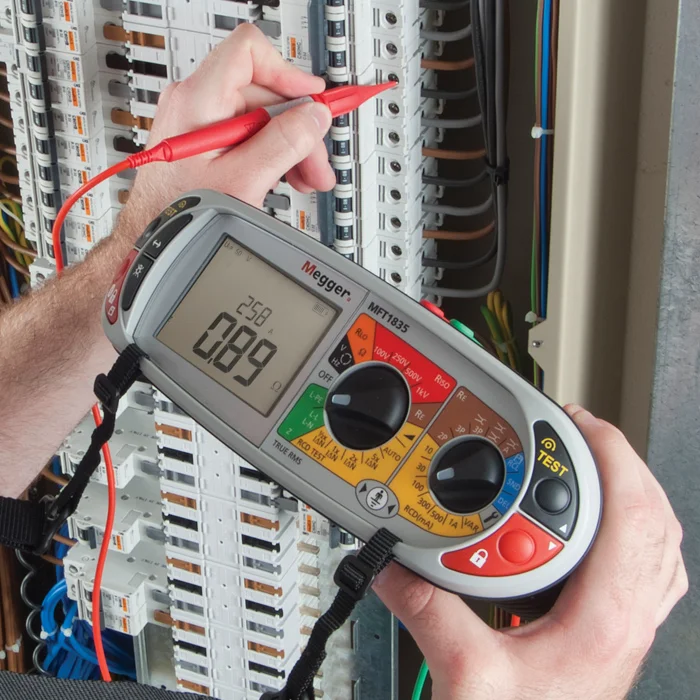 Megger MFT1845 installatietester SCIOS toepassing