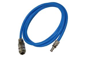 BLAUWE LIJN verbindingsslang 20 bar DN2.7m-DN5f 1,0 m