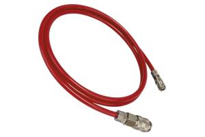 BLAUWE LIJN verbindingsslang 20 bar DN2.7f-DN5f rood