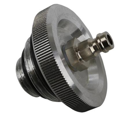 BLAUWE LIJN eindstop 1/2" en 1" buitendraad DN5