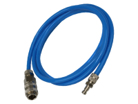 BLAUWE LIJN verbindingsslang 20 bar DN2.7m-DN5f 1,8 m blauw