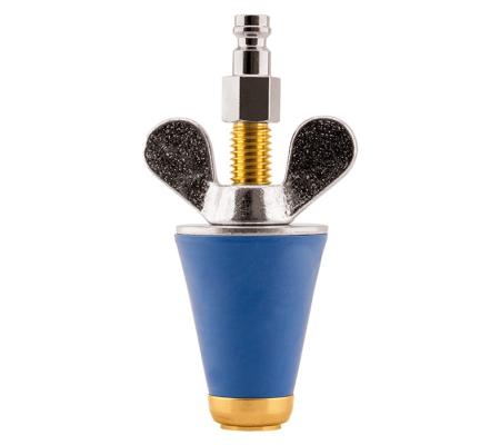 BLAUWE LIJN afpersstop conisch groot DN5