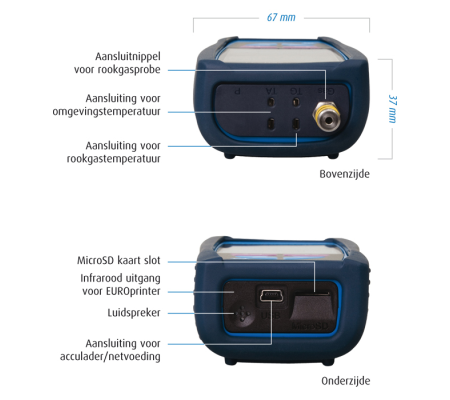 BLAUWE LIJN Bluelyzer ST O2, CO