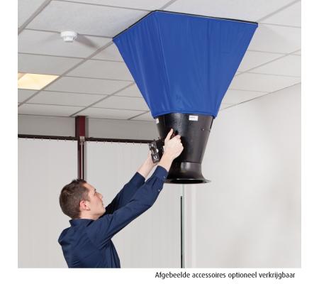 Airflow 650 x 650 meetkap met grid