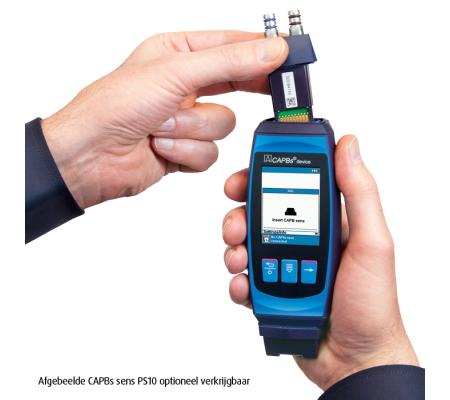 BLAUWE LIJN CAPBs device handgreep met logger interfacemodule