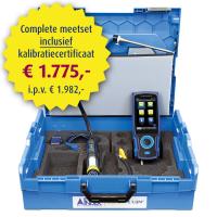 BLAUWE LIJN Eurolyzer S1 O2, CO2, CO/H2 in standaard koffer