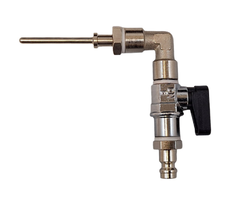 BLAUWE LIJN meetnaald met kraan