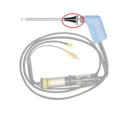 BLAUWE LIJN meetconus voor rookgasprobe