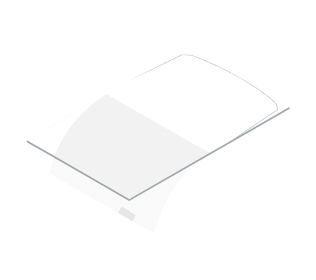 BLAUWE LIJN screenprotector voor de Eurolyzer S1