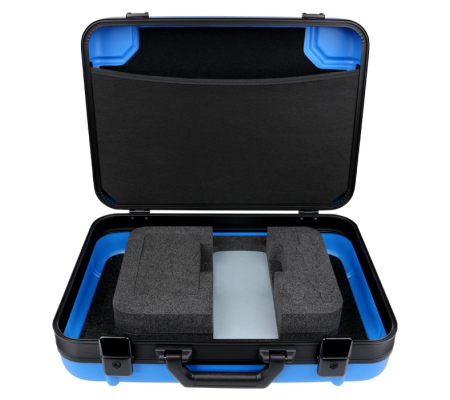 BLAUWE LIJN Slagvaste kunststof draagkoffer voor Eurolyzer S1