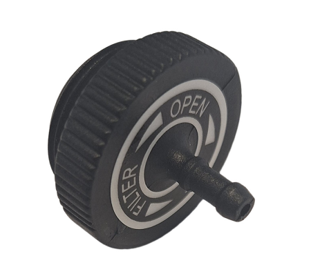 BLAUWE LIJN uitgangsstuk van Standaard condensafscheider