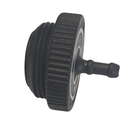 BLAUWE LIJN uitgangsstuk van Standaard condensafscheider