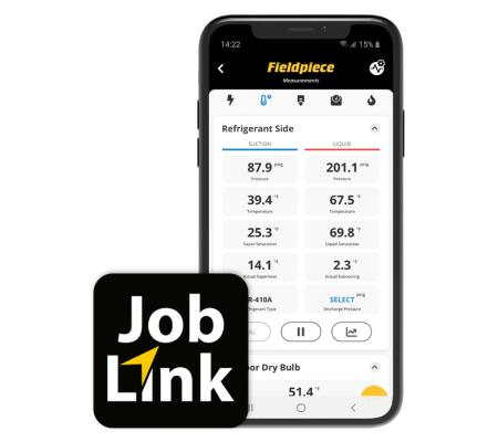 Fieldpiece Job Link System Mobile app