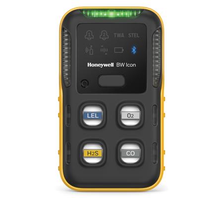 Honeywell BW Icon LEL/O2/CO/H2S geel