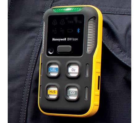 Honeywell BW Icon LEL/O2/CO/H2S geel