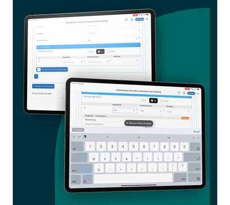 Incontrol Sync rapportage-software en app