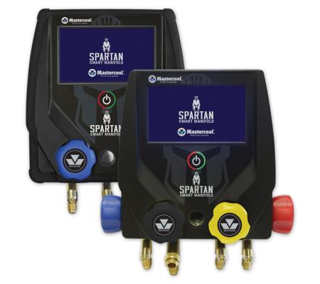 Mastercool Spartan smart manifold 2-weg en 4-weg