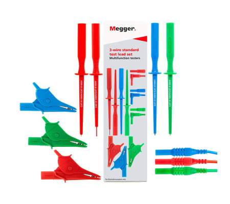 Megger meetsnoerenset MFT-testinstrumenten
