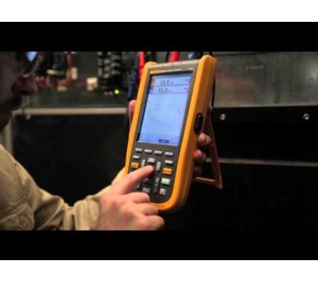 Fluke ScopeMeter® 120B Series makes troubleshooting easier