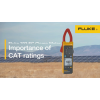 Fluke 393 FC 1500 V Clamp Meter | Importance of CAT III Ratings