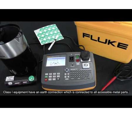 Fluke 6500-2 PAT Tester: How to test a class I appliance