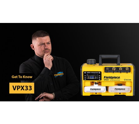 Fieldpiece VPX33 ATEX vacuümpomp