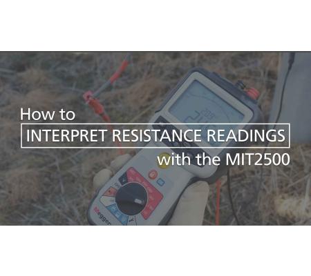 Megger MIT2500 instructievideo